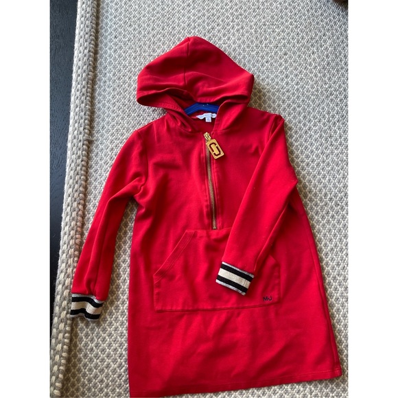 💥NEW💥 LITTLE MARC JACOBS Milano Hooded Dress - Picture 2 of 7